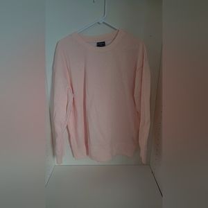 Pink oversized crewneck